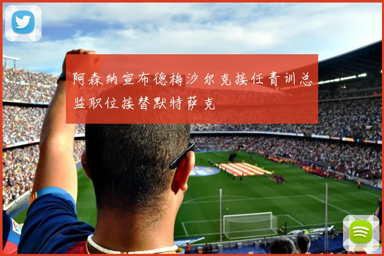阿森纳宣布德梅沙尔克接任青训总监职位接替默特萨克